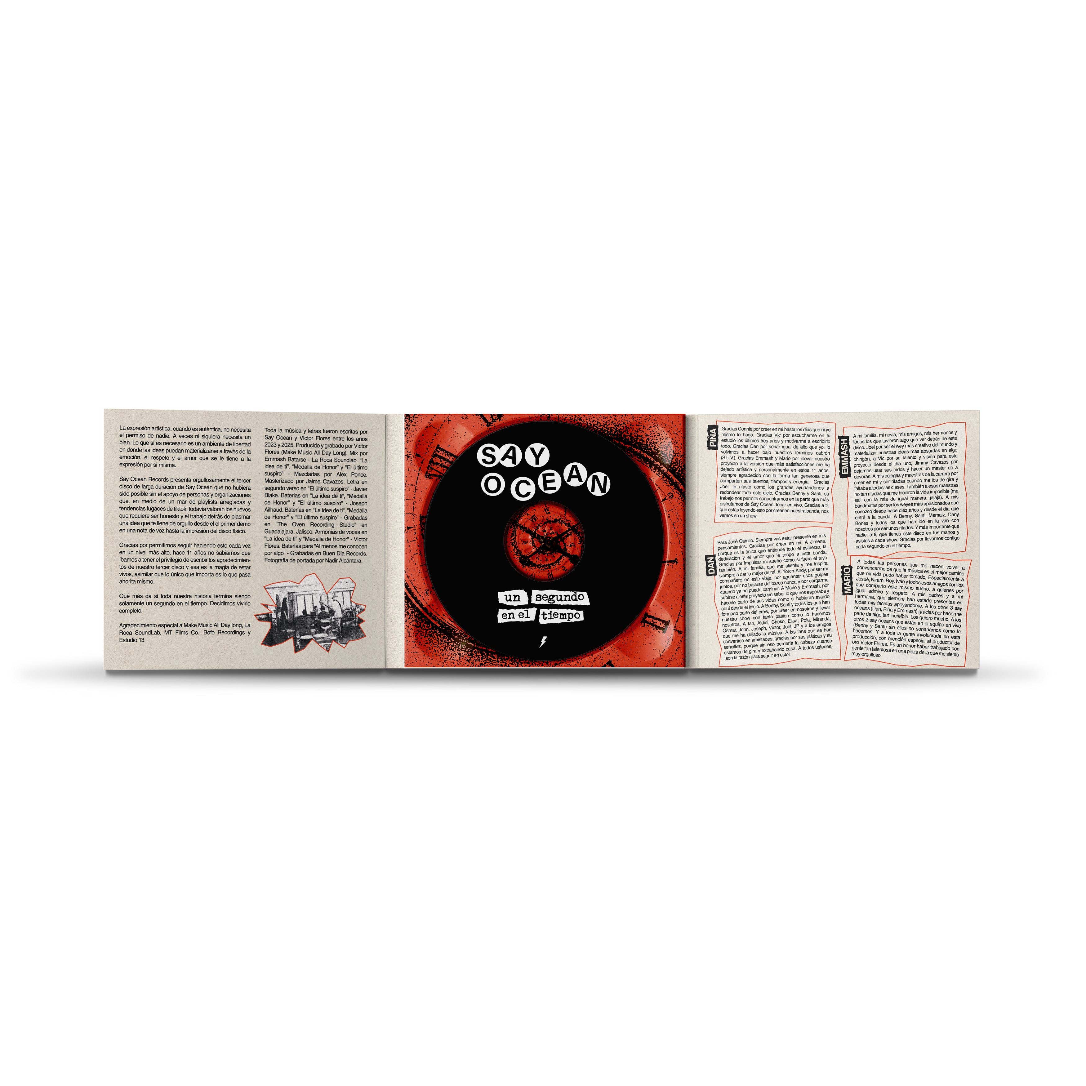 Say Ocean - Un segundo en el tiempo (CD)