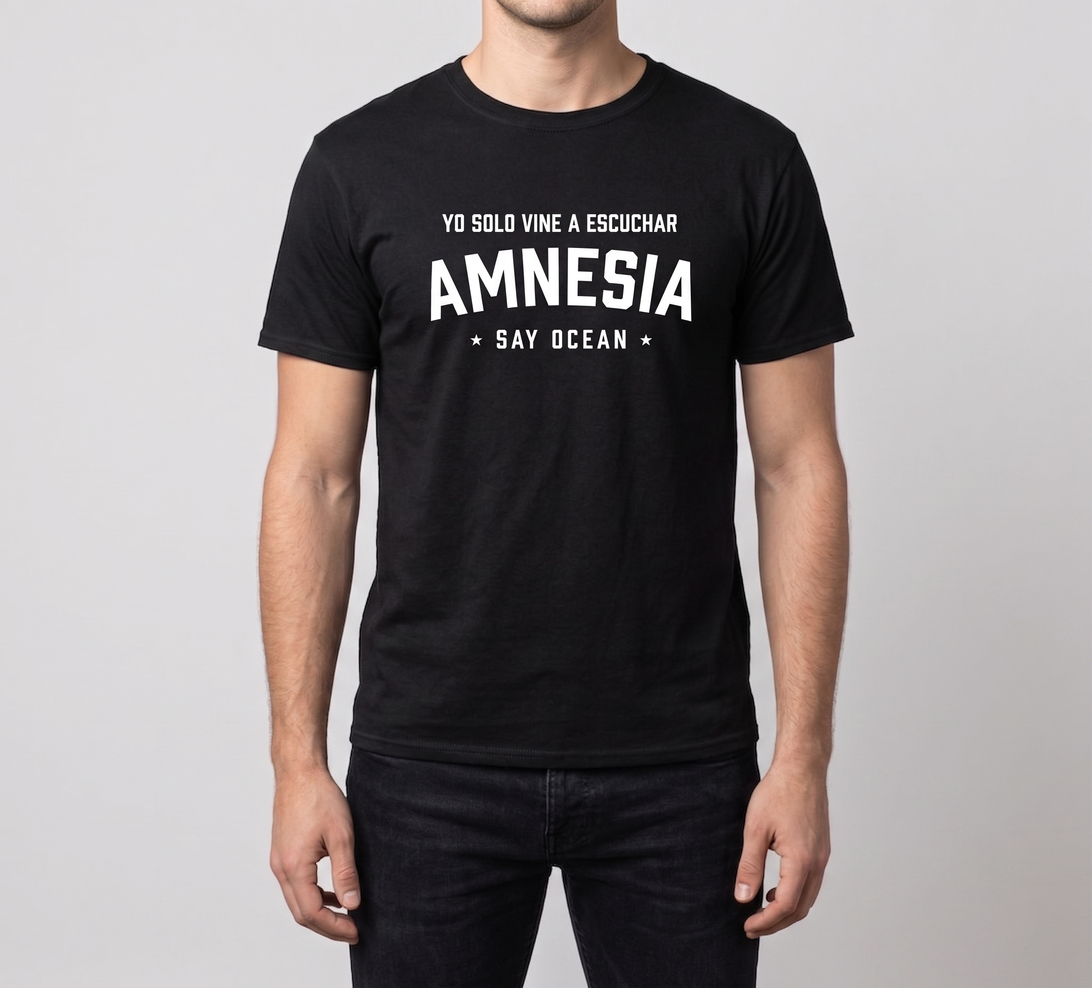 AMNESIA – Playera negra