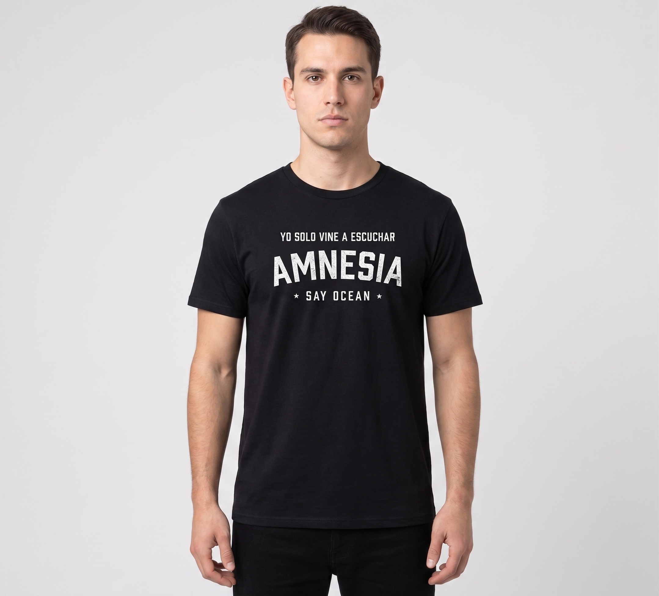 AMNESIA – Playera negra