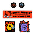 Say Ocean – Sticker pack + Pins