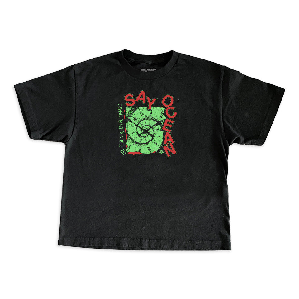 Un segundo en el tiempo – Playera negra