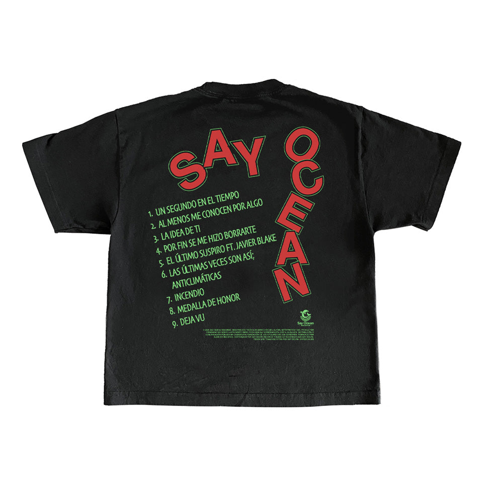 Un segundo en el tiempo – Playera negra
